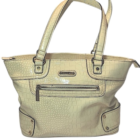 Anne Klein Handbags - Anne Klein Cream Hobo Tote Style Handbag